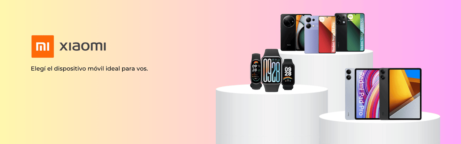 xiaomi celular tablet smartband